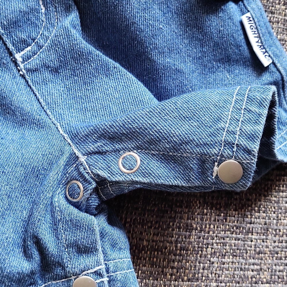Kids Denim Overalls Chicago Bulls - Picture 4 of 8